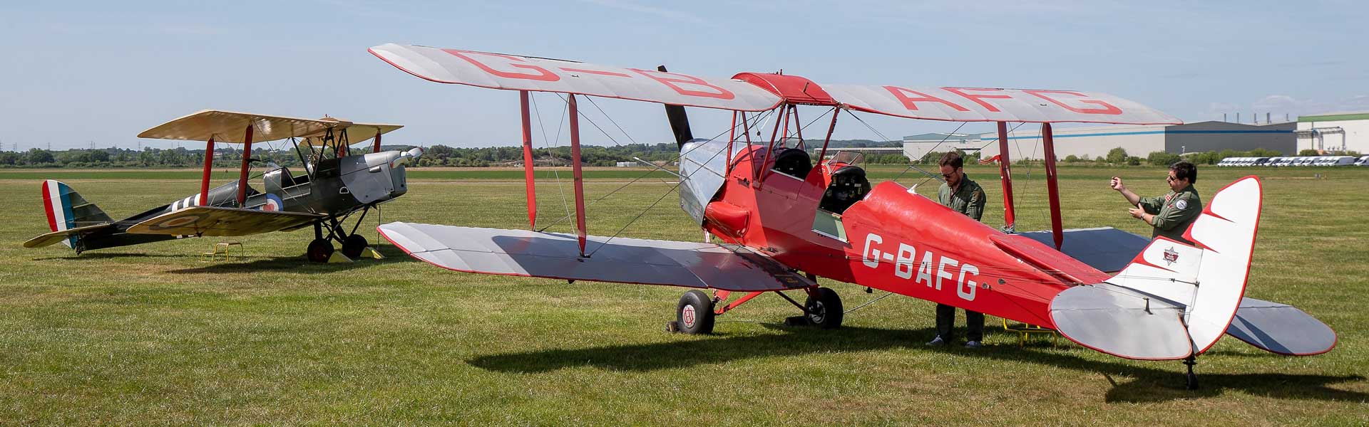 Booking your Tiger Moth Experience is easy